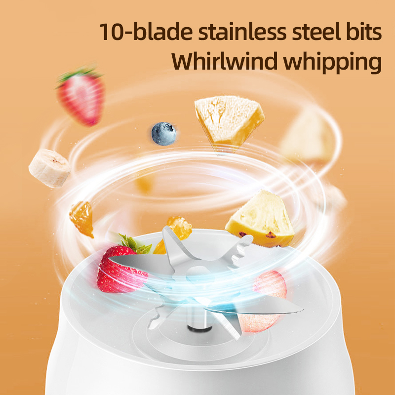 450ml Portable Blender 10 Blad - Portable Blender Usb Rechargeable recension och pris