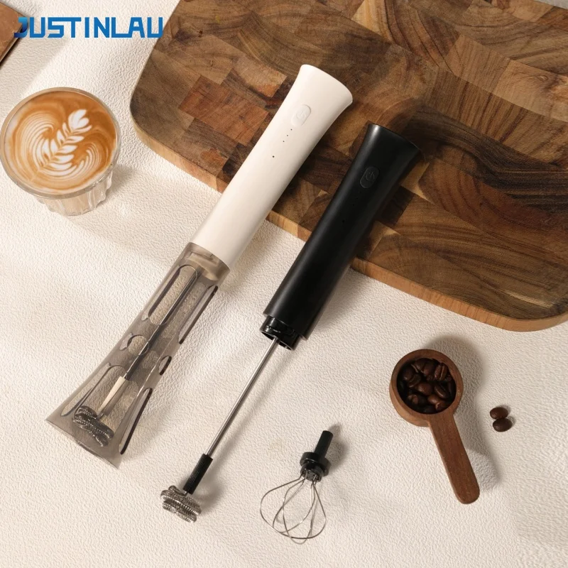 JUSTINLAU Handheld Electric Mi - Electric Milk Frother Handheld recension och pris