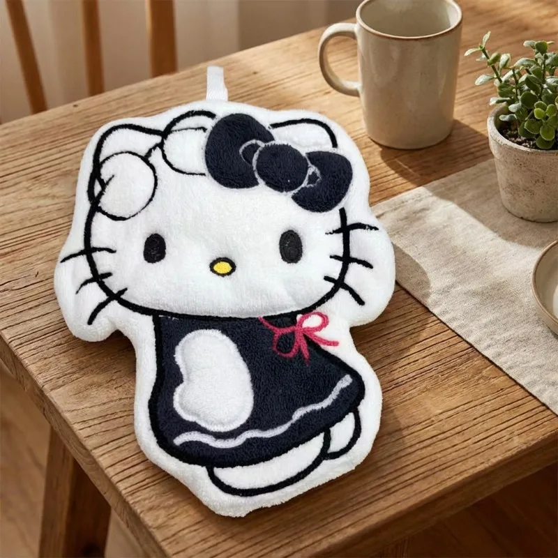 Cartoon Cat Printed Hand Towel - Laundry recension och pris
