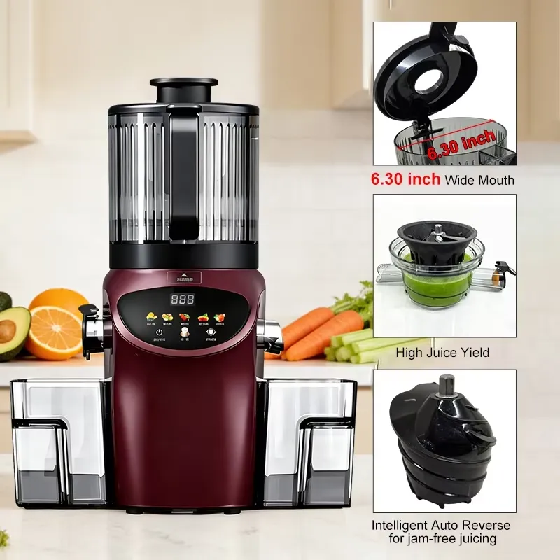 High-end Electric 6.30inch Ext - Electric Slow Juicer Cold Press recension och pris