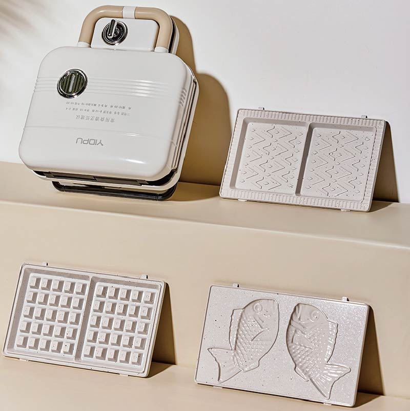 750W Electric Sandwich Maker M - Mini Waffle Maker Machine recension och pris