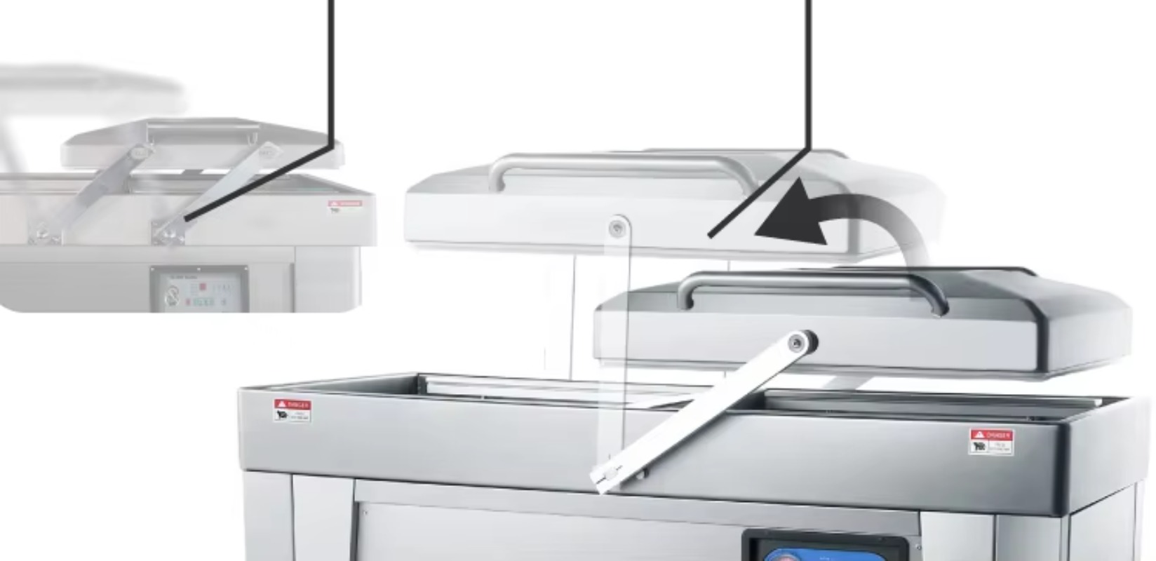 Automatic 4 Sealing Bar Double - Food Vacuum Sealer Machine recension och pris
