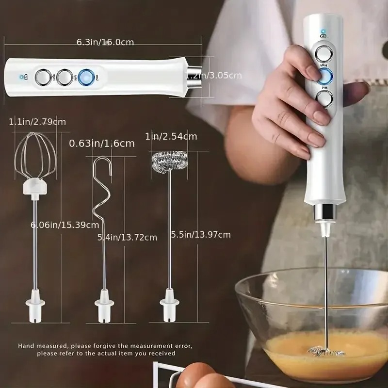 3 In 1 Electric Milk Frother R - Electric Milk Frother Handheld recension och pris