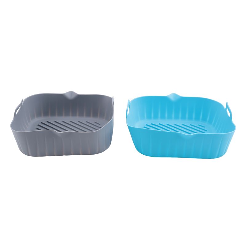 NEW HOT In Stock-2 Pcs Large A - Air Fryer Silicone Pot Liner recension och pris